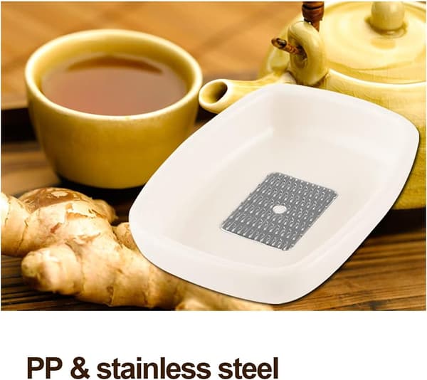Slitesterk matkvalitetsmateriale: Rektangulær beholder i rustfritt stål med enkel skjærefunksjon, plassbesparende design for babymat