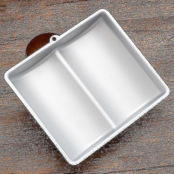 Kakeform i bokform, bakeformer i aluminiumslegering 3D for sjokolademousse bursdagsdekorasjon