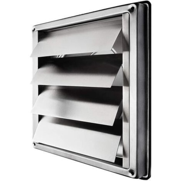 Weather Warrior: Högkvalitativa Material Torktumlare Ventilationsskydd, Automatisk Stängningshuv För Flera Användningsområden, Hållbar Rostskyddad Stålventil (150mm)
