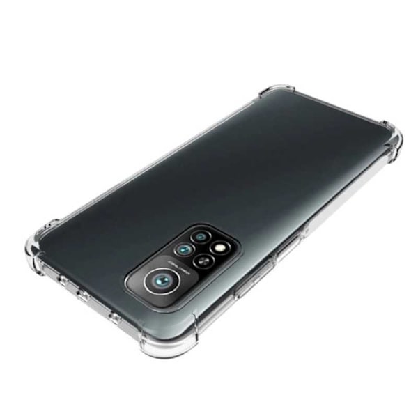 Xiaomi Mi 10T / Mi 10T Pro Stöttåligt Skal med Förstärkta Hörn Transparent