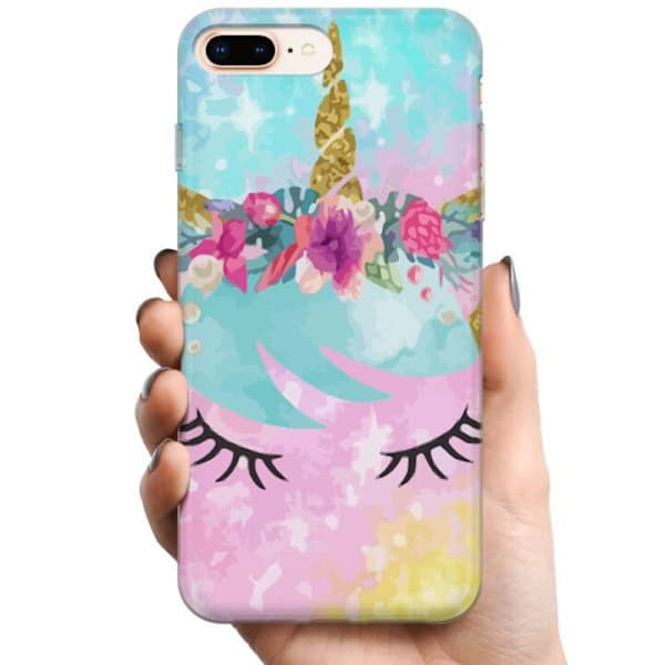 Apple iPhone 8 Plus TPU-puhelinkuori yksisarvinen