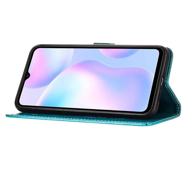 Xiaomi Redmi 9A / 9AT Fodral Butterfly Blå