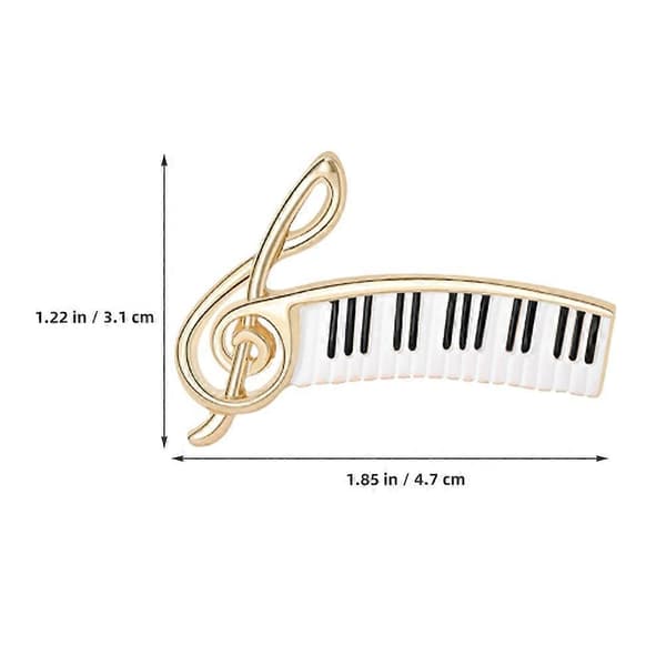 Pianorintakoru Soitinrintakoru Naiset Korut Piano Rintaneula