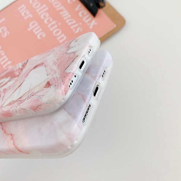 iPhone 14 Pro Max Skal Marmor Vit
