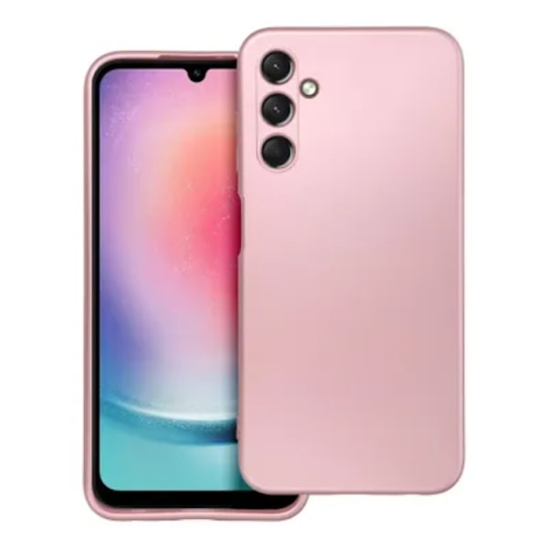 Galaxy A25 5G Mobilskal Metallic - Rosa