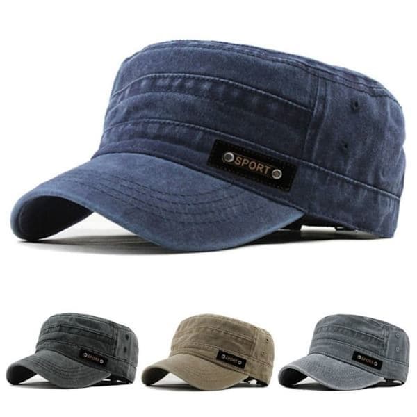 Armeijan lippalakki CAP Khaki Navy blue