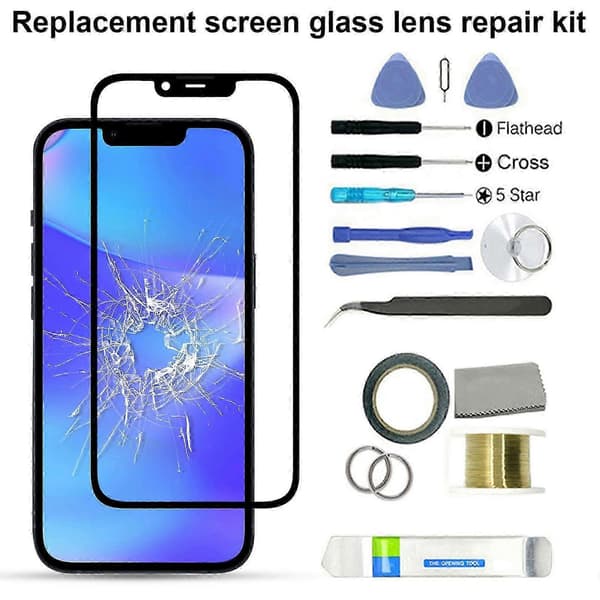 Professionel Nøjagtig Telefon Front Glas Linse Skærm Udskiftning til iPhone 13/13 Mini/13 Pro/13 Pro Max
