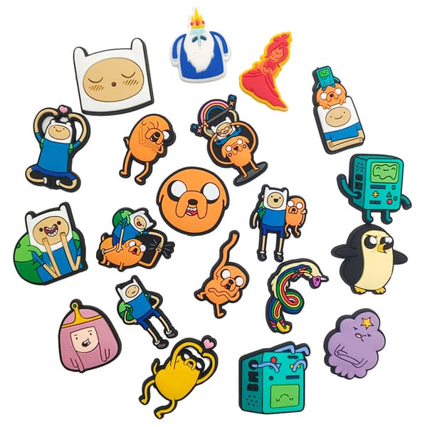 20 stk. tegneserie Adventure Time sko tilbehør til Croc Charms til