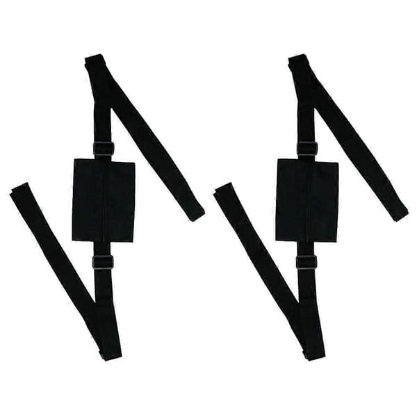 2 stk. yogamåttebærerem yogarulleholder bærbar yogamåtte slynge rem pose design remholder