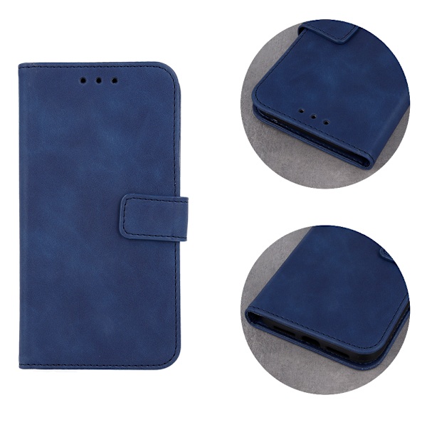 Fodral Velvet för iphone 13 pro- blå blå