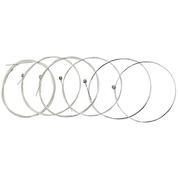 6 stk. gitarstrenger Gitar Rik Resonans Folkegitarstrenger Gitarerstatningstilbehør