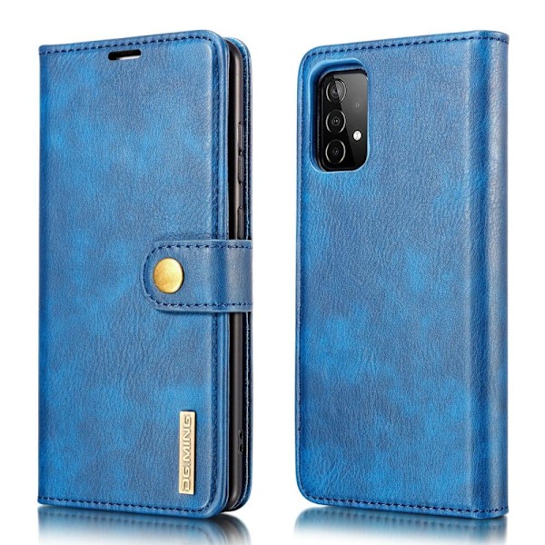 Samsung Galaxy A52 / A52s - DG.MING 2in1 Magnet Fodral - Blå Blue Blå