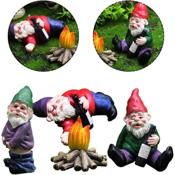 Havetomte 4 dele Miniatur Havetomte - Perfekt