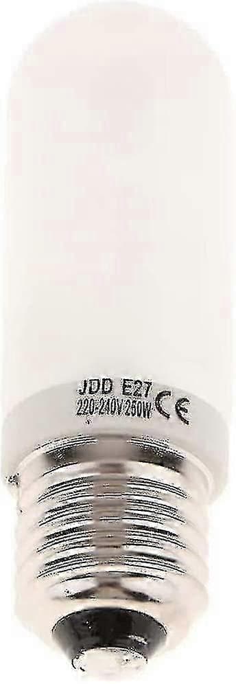 2 stk. 250w 220-240v E27 (standard Edison-skrue) frostet halogenpære Ty