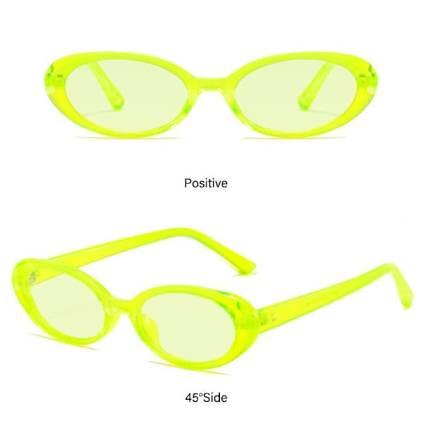 Ovale solbriller Cat Eye solbriller SORT SORT Sort Black
