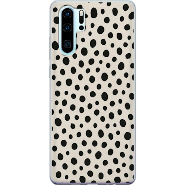 Huawei P30 Pro Transparent Skal Dot Dance