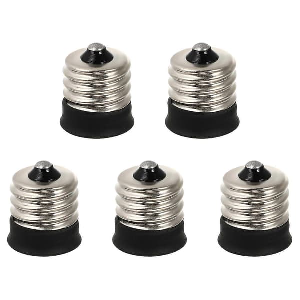 5 stk Lampeholder E17 E14 Lampe Adapter Pære Adapter E17 E14 Adapter E14 Pære