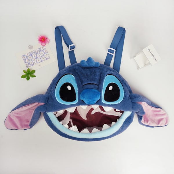 Stitch 3D Myk Mini Barnehagesekk Justerbar