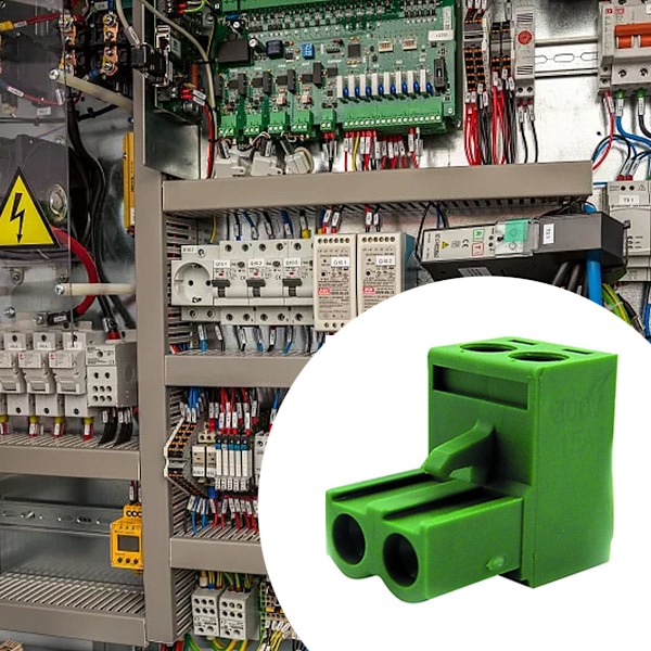 Pluggbar PCB-plint för elektronisk kommunikationsutrustning, snabbkopplingsskruvplintkontakt DIY PCB-adapter, hög