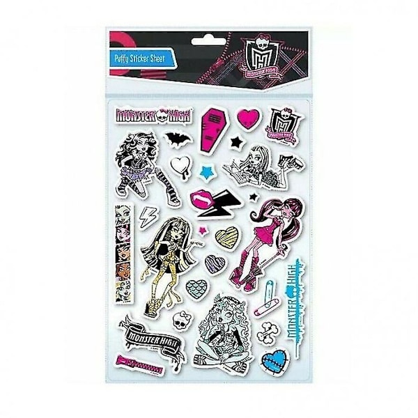 Monster High Puffy Stickers