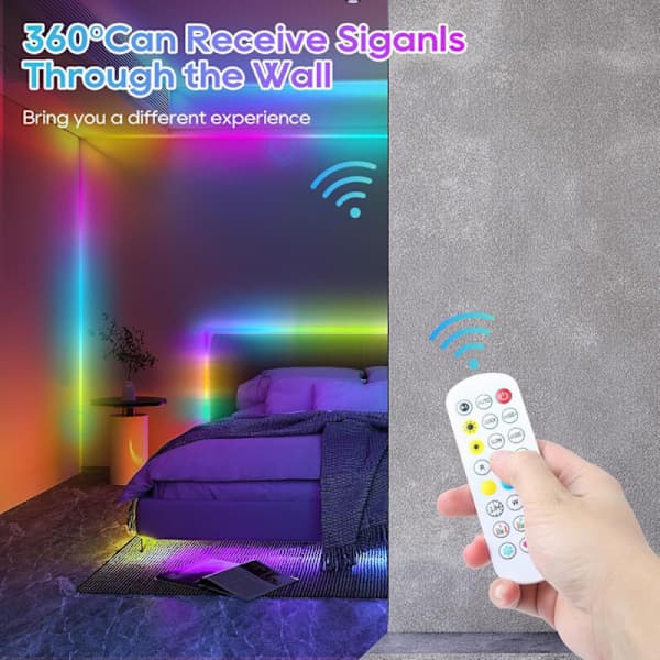LED-list / Ljusslinga / LED-Strip - 6 meter RGB