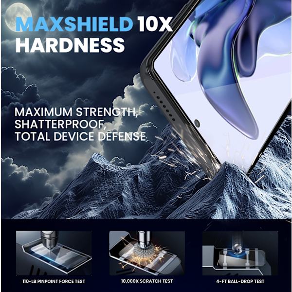 2-Pack Xiaomi 11T Skärmskydd - Härdat Glas 9H - Super kvalitet 3D