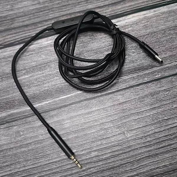 USB C til 2,5 mm hannkabel for QC25/QC35/QC35II/QC45 hodetelefonmikrofon