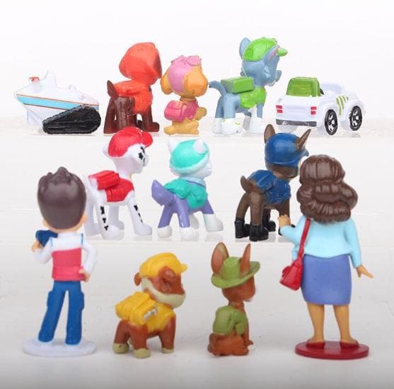 PAW PATROL Säsong 2 12st Figurer - Julklappar