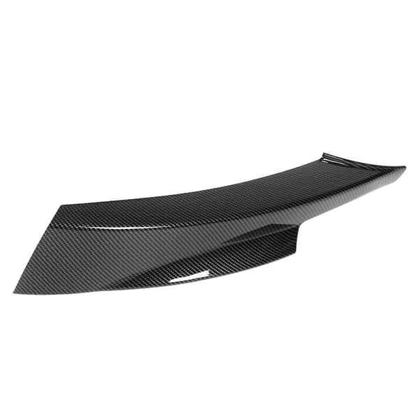 1 par frontkofanger læbe hagesplitter glat fleksibel erstatning til 3-serie E90 M-Tech LCI 320i 330i 2009-2012 kulfiberstil