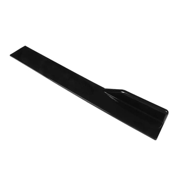 6PCS Universal Sidokjol ABS Svart Böjbar Hög Tålighet Anti-Rep Utvändig Nedre Sidolinje för Bil