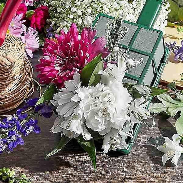 4 stk. Blomsterskum Cage Blomsterholder med blomsterskum til blomster Cage Skål til bryllupsblomster Flo