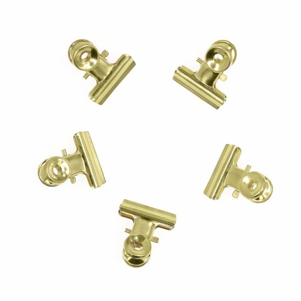 Klämmor - 40 st pappersklämmor Bindeklämmor 22 mm pappersklämmor för