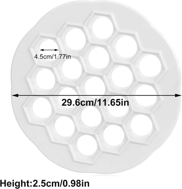 Sett med dumplingformer, verktøy for å lage dumplings