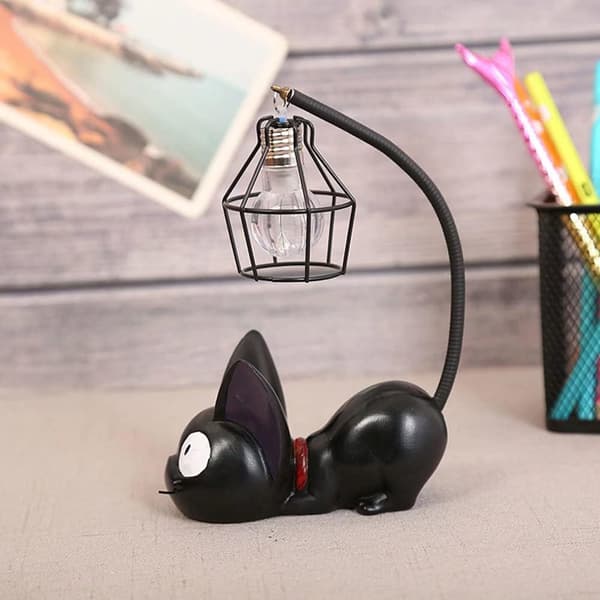 Kikis Katte Natlampe til Børn, Anime Katte Lampe, Sengelamper til