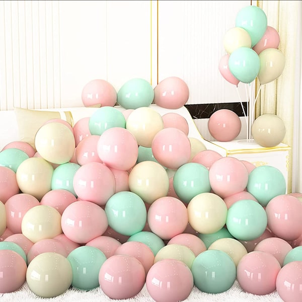 Macaron Balloon, Macaron Balloons, Colorful Balloons Pastell,