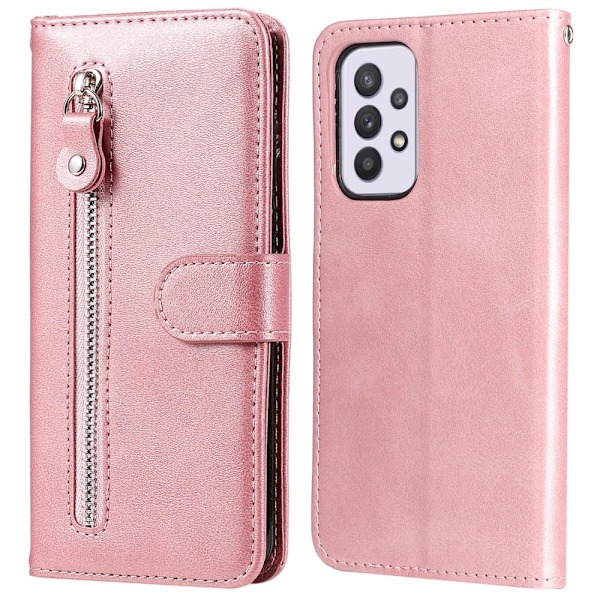 Samsung Galaxy A33 5G premium plånboksfodral - Rosé Rosa
