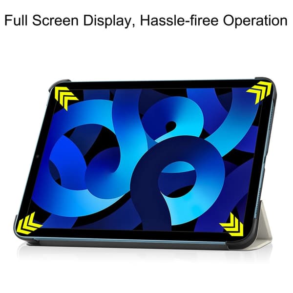 iPad 10.9, 2022, 10. gen, Deksel, Tri-fold, Katt
