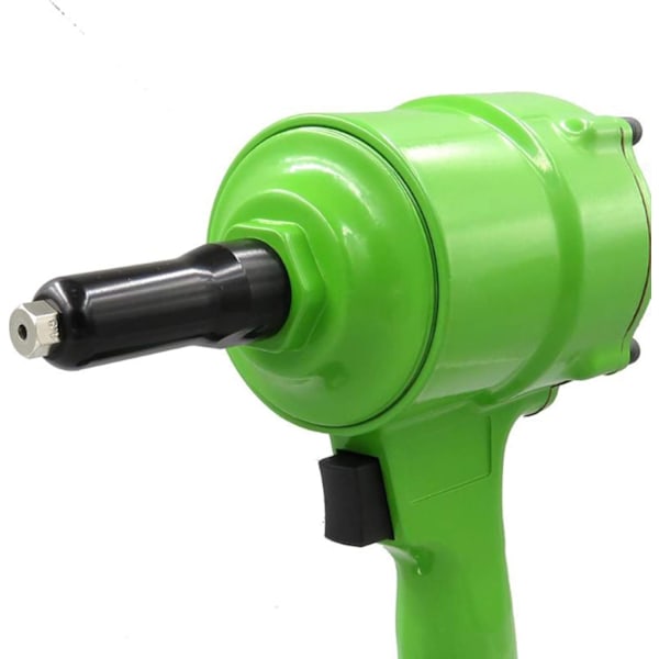 Professionell luft-/hydraulisk nitpistol, högeffektiv självansugande design, maximerar hävstångseffekten för djupare nitningsuppgifter, ergonomiskt grepp säkerställer