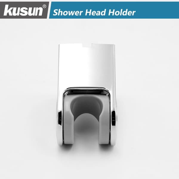 Universal justerbar fastmonteret brusehovedholder Krom ABS