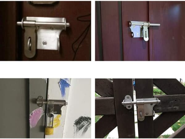 Skjutregelsdörrlås, Säkerhetsdörrlås, Vänster och Höger