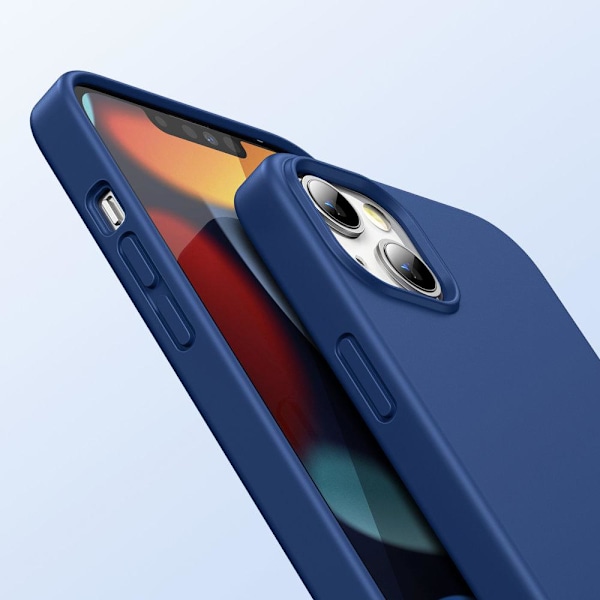 Ugeen Protective Silikon Skal iPhone 13 - Blå Blå