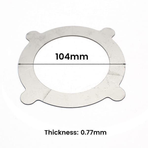 Shim 0,7 mm för H233b Patrol Billig Diff Lock Differentialspärr Shim Packning