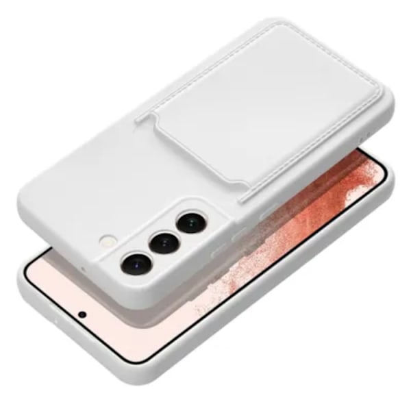 Galaxy S24 Plus Mobilskal Korthållare - Vit