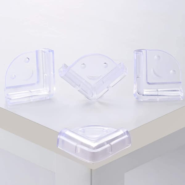 Hörnskydd Transparent Silikon Bordshörn Babyskydd