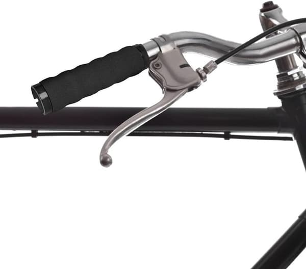 Cykelstyrgreb, skridsikre bløde skumgreb med aluminiumslås