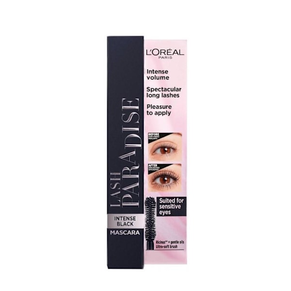 L'Oréal Lash Paradise Mascara Intense Black Svart