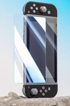 Kompatibel med Switch 2 (3 HD raka paneler)