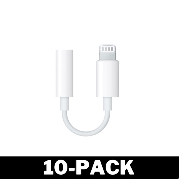 Digital Lightning till 3,5mm - AUX - iPhone iPad iPod 3-Pack