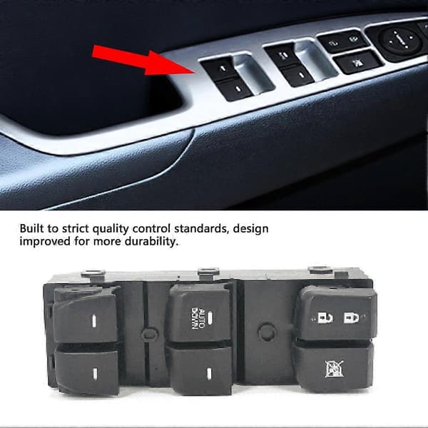Venstre førerside Power Master vindusbryter for Elantra 2014-2016 93570-3X032RY