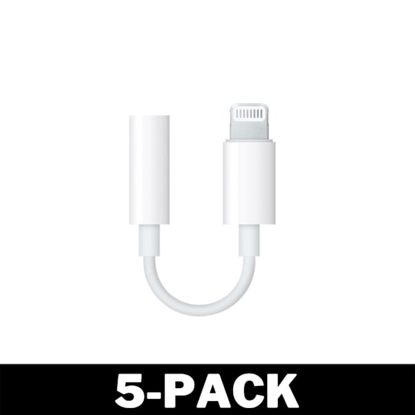 Digital Lightning till 3,5mm - AUX - iPhone iPad iPod 3-Pack